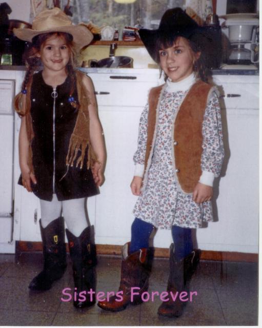 cowgirls Mary Margaret and Karen